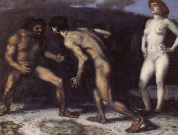 Battle for a Woman, Franz von Stuck